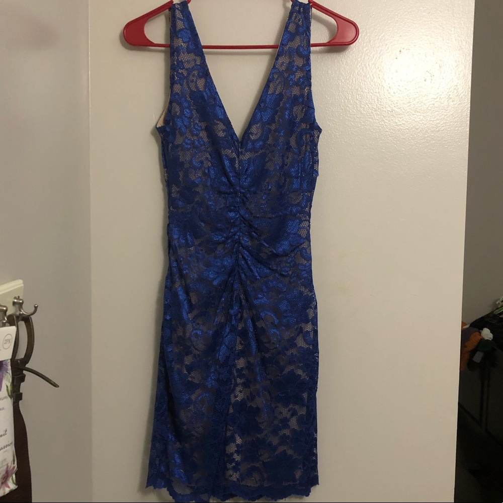Blue Lace Dress